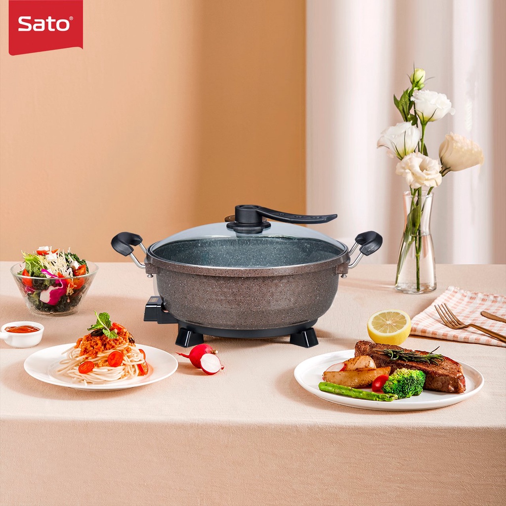 Multipurpose Electric Hot Pot 5L Sato 50NL52, MultiPurpose Hot Pot