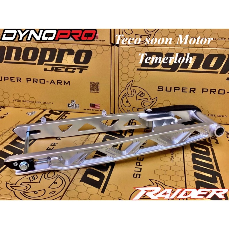 ARM Racing (DYNOPRO) 100% ORIGINAL CNC SWING ARM SUZUKI RAIDER LEBIH ...