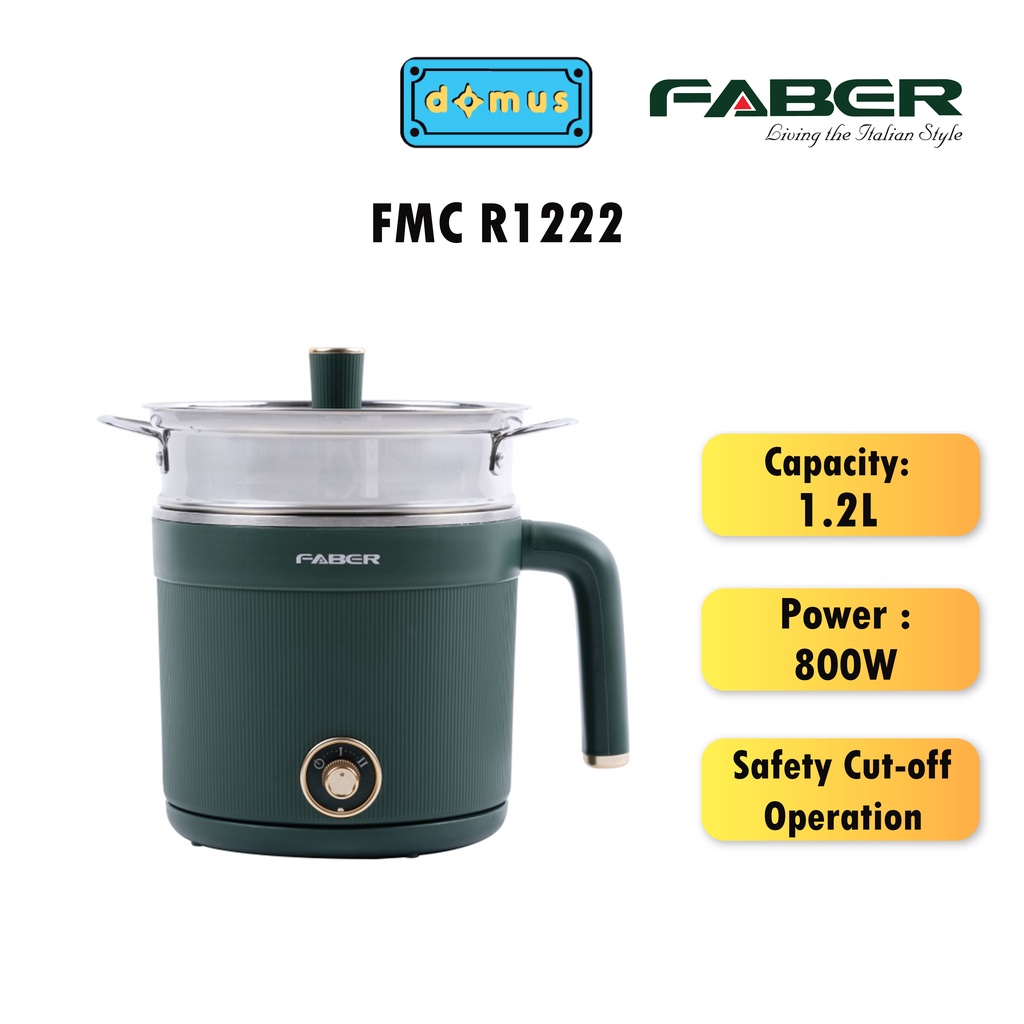 Faber 800W MultiFunction Cooker (1.2L) FMC R1222 Shopee Malaysia