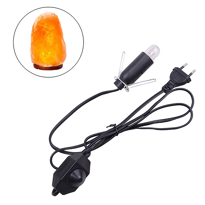 AN.MART For Salt Rock Lava Lamp 1.5M Power Cord Cable With Dimmer ON