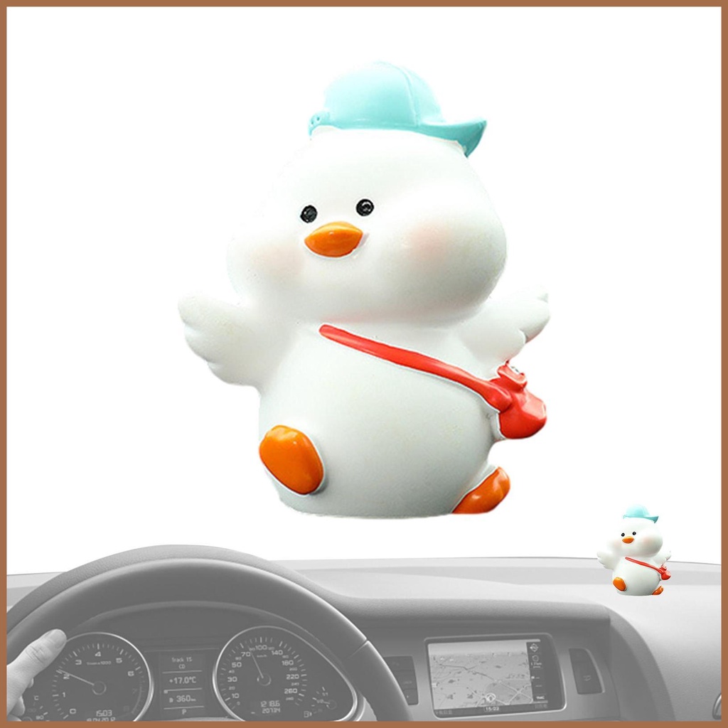 Car Ducks for Dashboard Duck Toy Car Dashboard Decorations Car Interior Mini Duck Doll Ornaments
