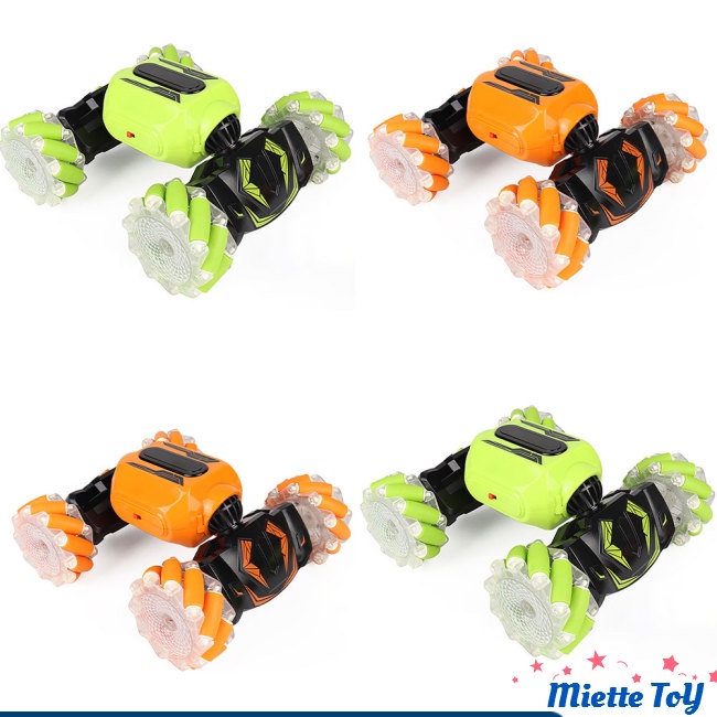 MIE RC Car Toy 2.4G Gesture Sensor Twist Stunt Drift Car Toy Double