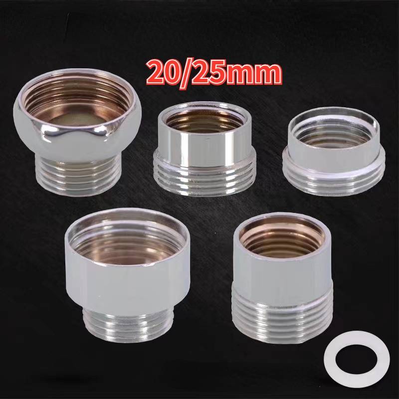 [XNY] All Copper Faucet Shower Connector 6 Points 4 Points Adapter Port ...