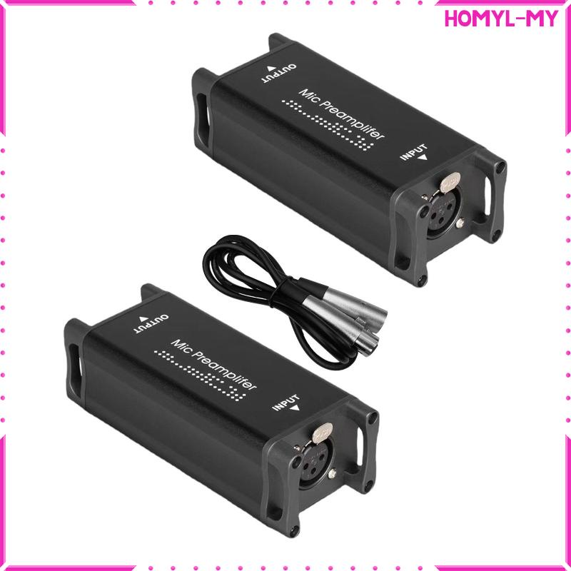 [HomylMY] Microphone Preamplifier for Dynamic and Ribbon Mics Mic