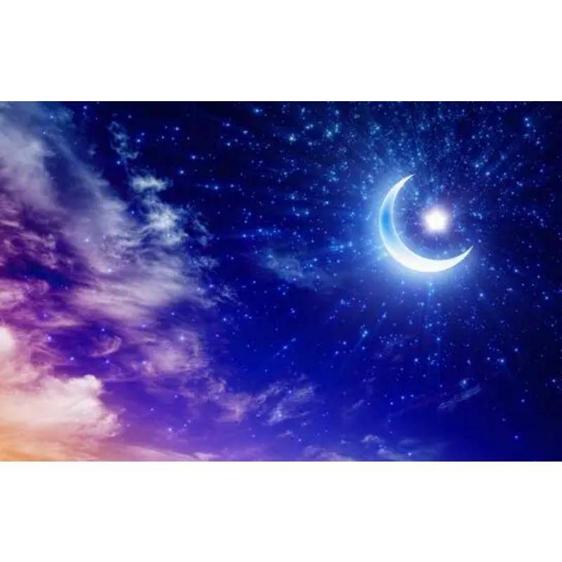 Custom Ceiling Silk Wall Mural Wallpaper Beautiful Dream Starry Sky