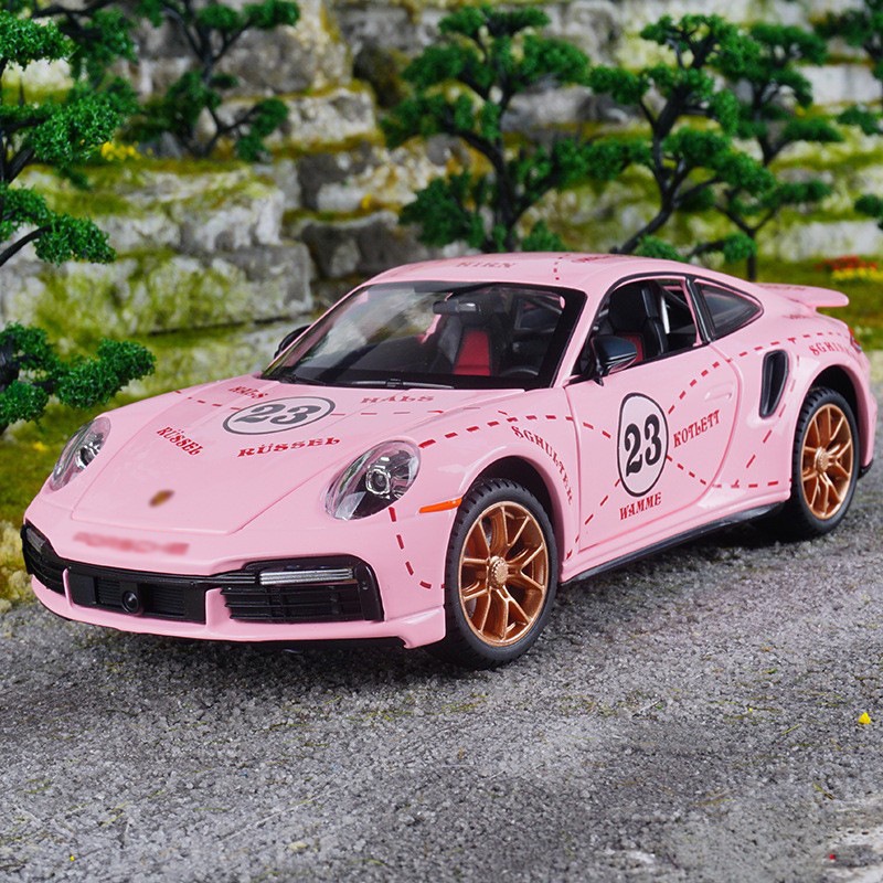 Jianyuan 124 Porsche 911turbo s acoustic and optical return car