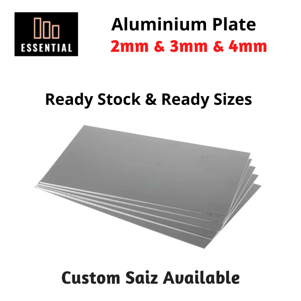 2mm 3mm 4mm Aluminium Plate Customize size & panjang Grade 6061 / 5083 ...