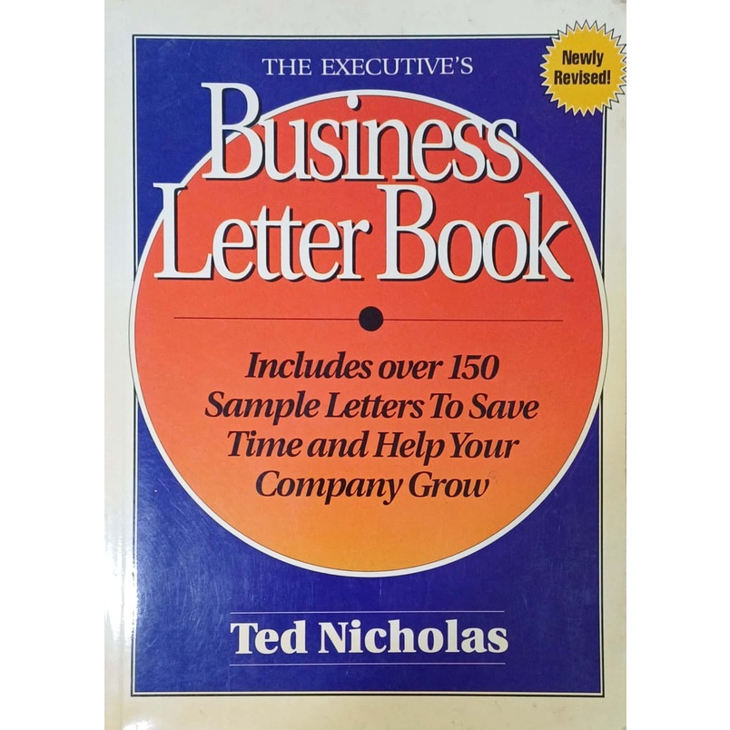 [BnB] The Executive's Business Letter Book by Ted Nicholas (Used: Good ...