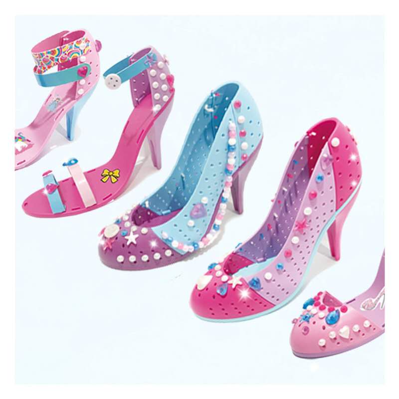 New Little Flower Fairy diy High Heel Toy Girl Educational Assembling