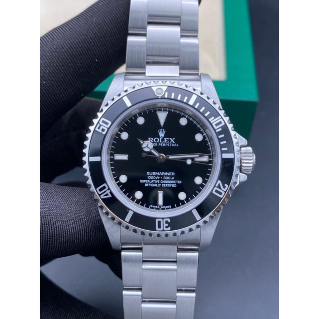 Calendarless Black Water Ghost Rolex Submariner Series 14060 Men's ...