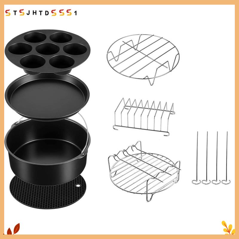 stsjhtdsss1.my 7 Set Pressure Cooker Steamer Air Fryer Bakeware Accessories Compatible for Ninja Foodi 5 6.5 8 Qt OP101 OP301 OP302 Shopee Malaysia
