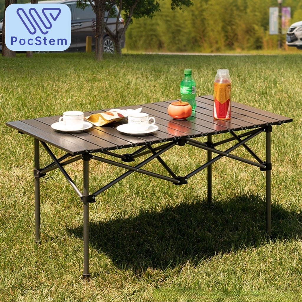 Camping Table Portable Outdoor Table Foldable Picnic Table BBQ Table