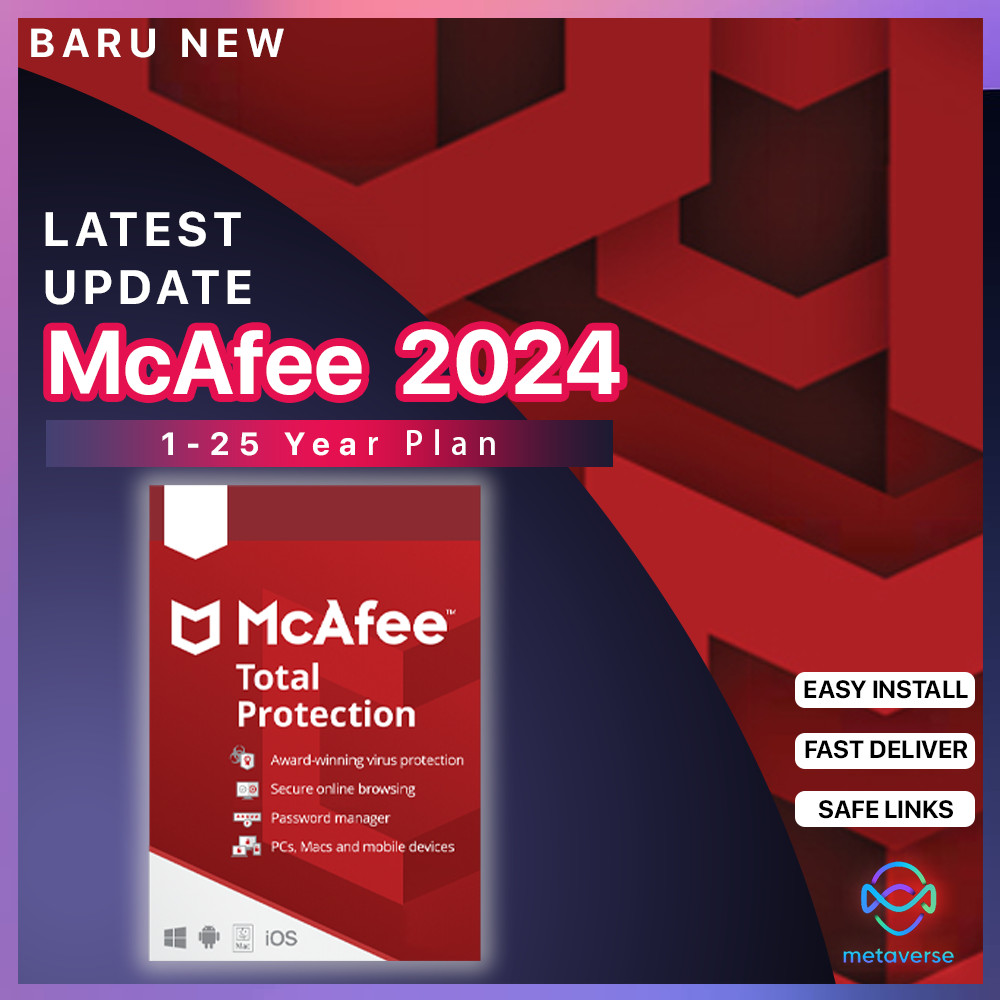 McAfee Total Protection 2024 Ultimate Shield Against Malware, Viruses