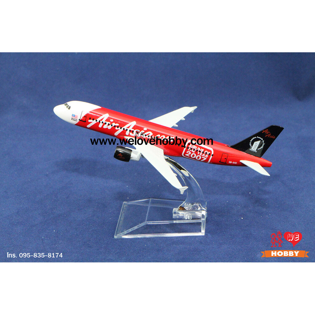 Air Asia (Airbus A320) Model Best Low Cost AirlinesSkytrax Malaysia