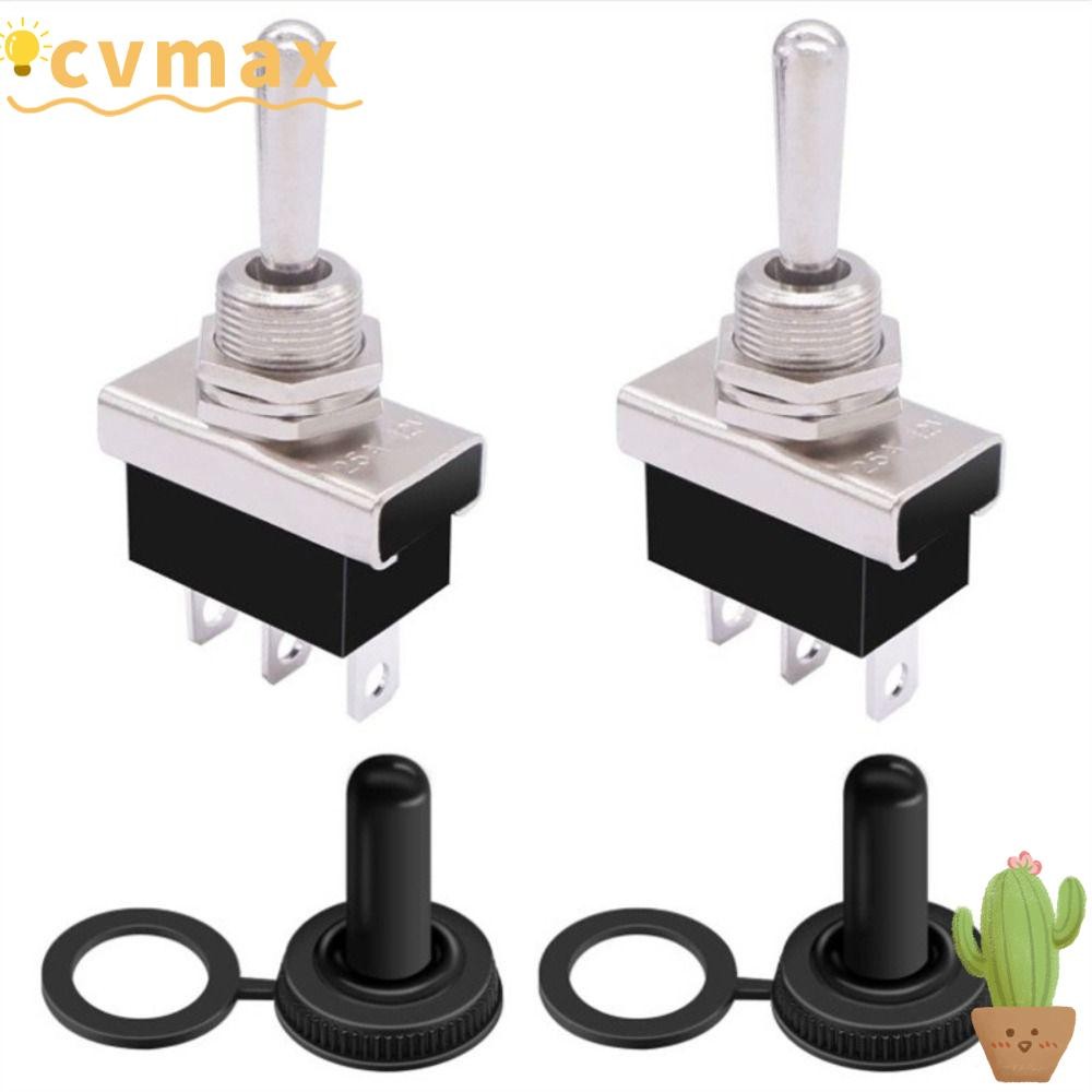 CYMX Rocker Switch, ON//ON 12 VDC 25 A Toggle Switch, Useful 3Pin 3 ...