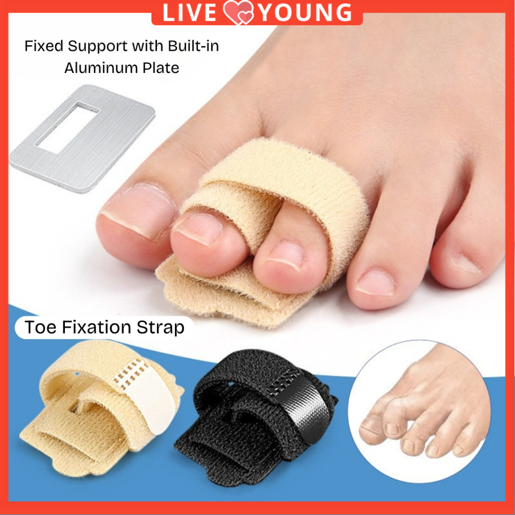 Toe Splints Support Bunion Separator Adjustable Strap for Overlap ...