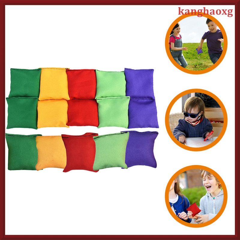 15Pcs Funny Interesting Interactive Children Bean Bag Throwing Toy Bean