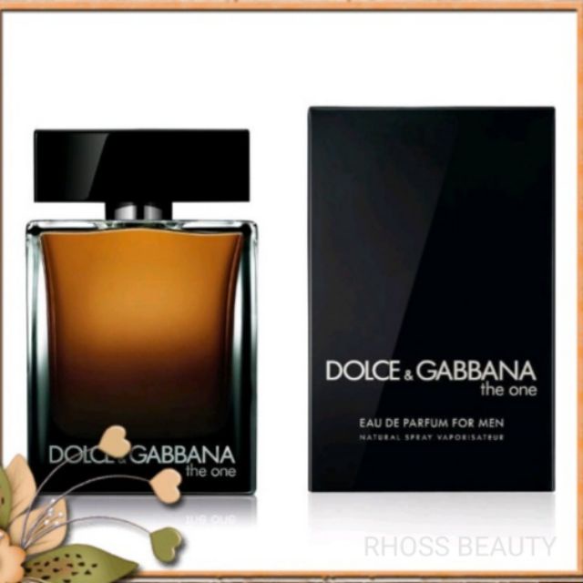 PERFUME THE ONE BY DOLCA GABBANA EAU DE PARFUM FOR MEN 100ML | Shopee ...