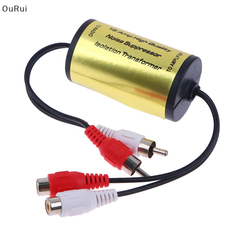 【OR】 RCA Audio Noise Filter Suppressor Ground Loop Lsolator For Car And ...