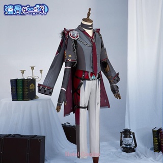 【MANGU】Genshin Impact Wriothesley Cosplay Costume Anime Game Fontaine ...