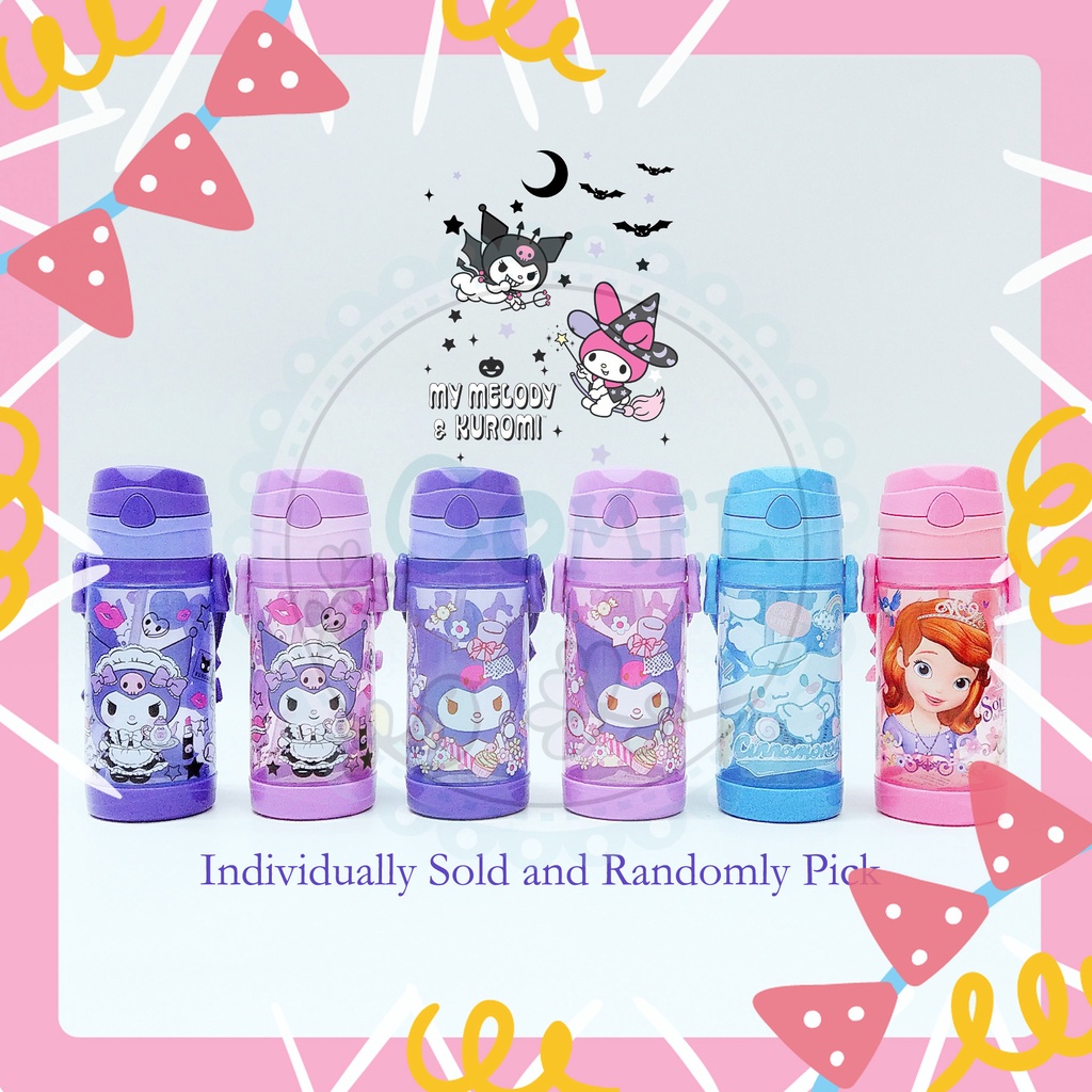 Comel Kids Botol Kuromi Melody Hello Kitty Cinnamoroll Sofia Water ...