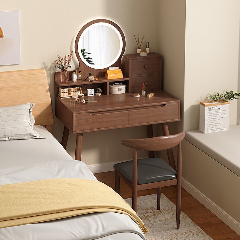 Dressing table bedroom small makeup table mirror small household makeup