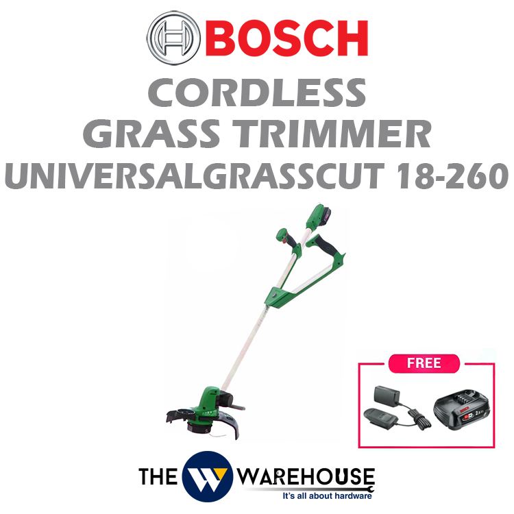 Bosch Cordless Grass Trimmer UniversalGrassCut 18260 Shopee Malaysia