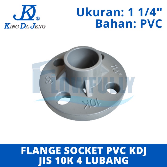 Flange Pvc Aw 1 14 Inch Kdj Plendes Flen Socket Pipe Connect Flange Sok Ts Aw Shopee Malaysia 2869