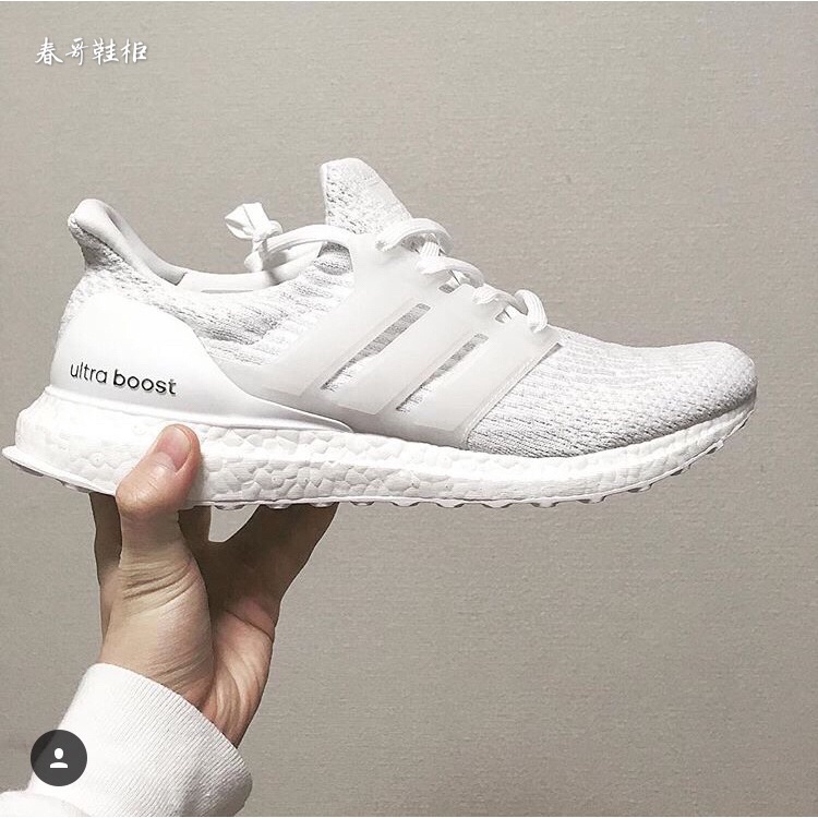 Ready stock Adidas Ultra Boost UB 3.0 4.0 pure white black men s running shoes women sports hot sale qudh Shopee Malaysia