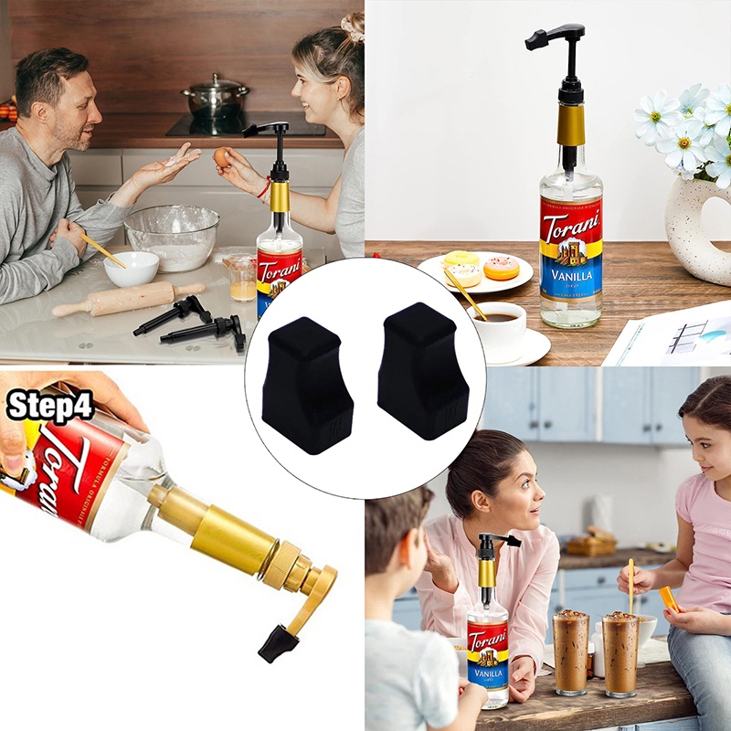 [cxGUYU] 10Pcs Coffee Syrup Pump Tip Cap Covers Pourer Cap Syrup Covers ...