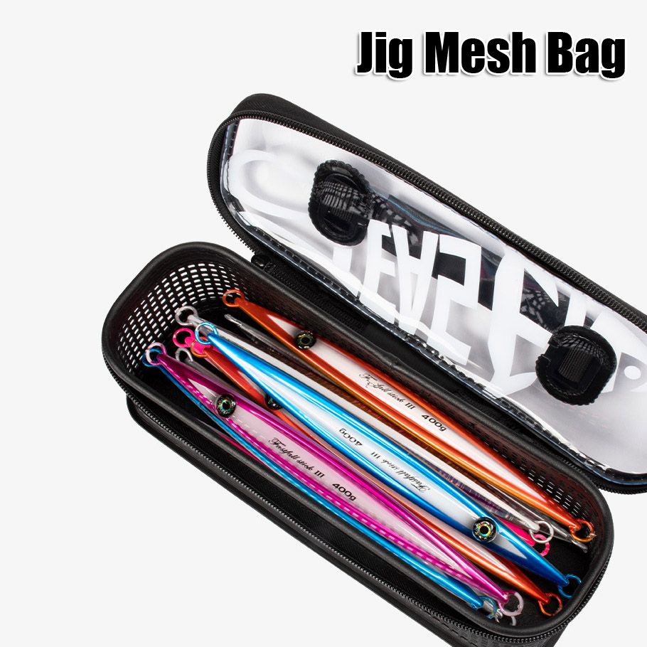 Teaser Heavy Duty Jig Bag Washable Durable Mesh Material for Slow Jig ...