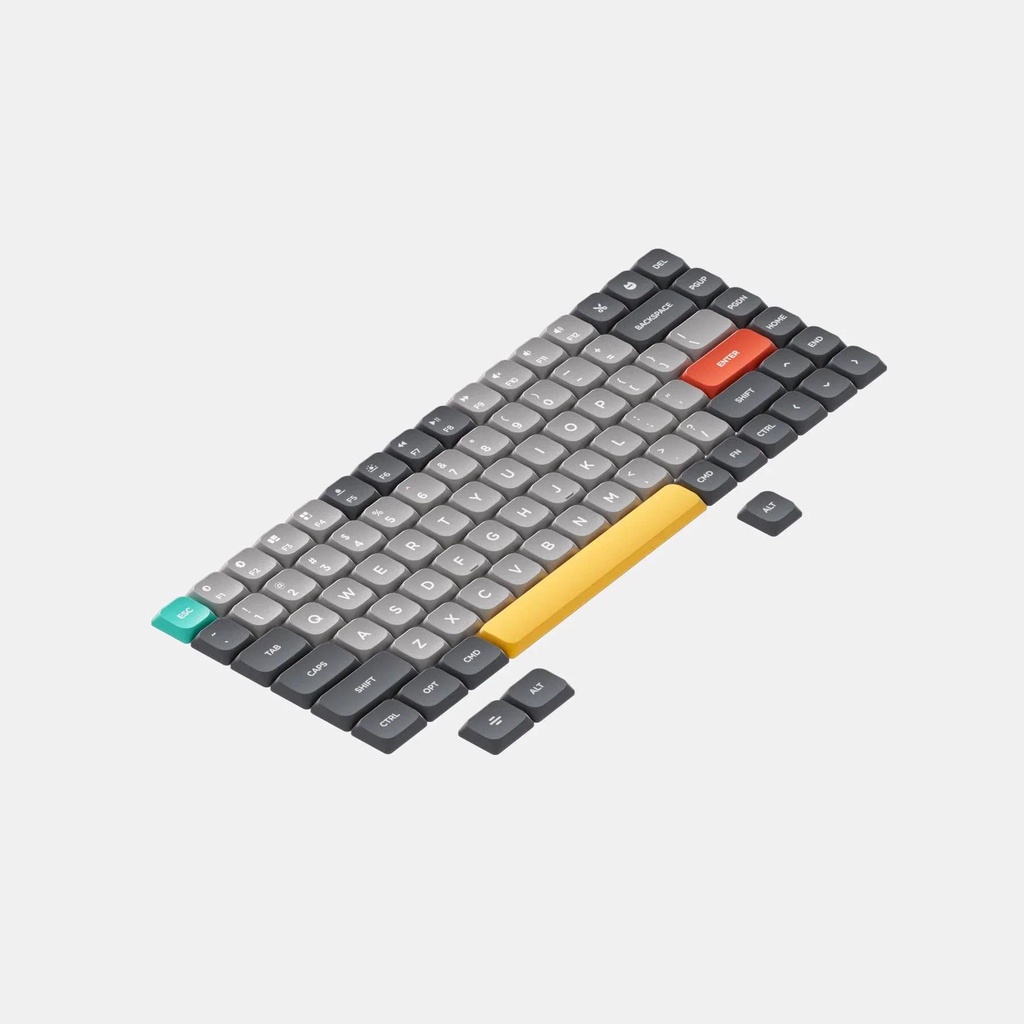 NuPhy nSA Profile Shine-through nSA PC Keycaps Transparent Keycap Low ...