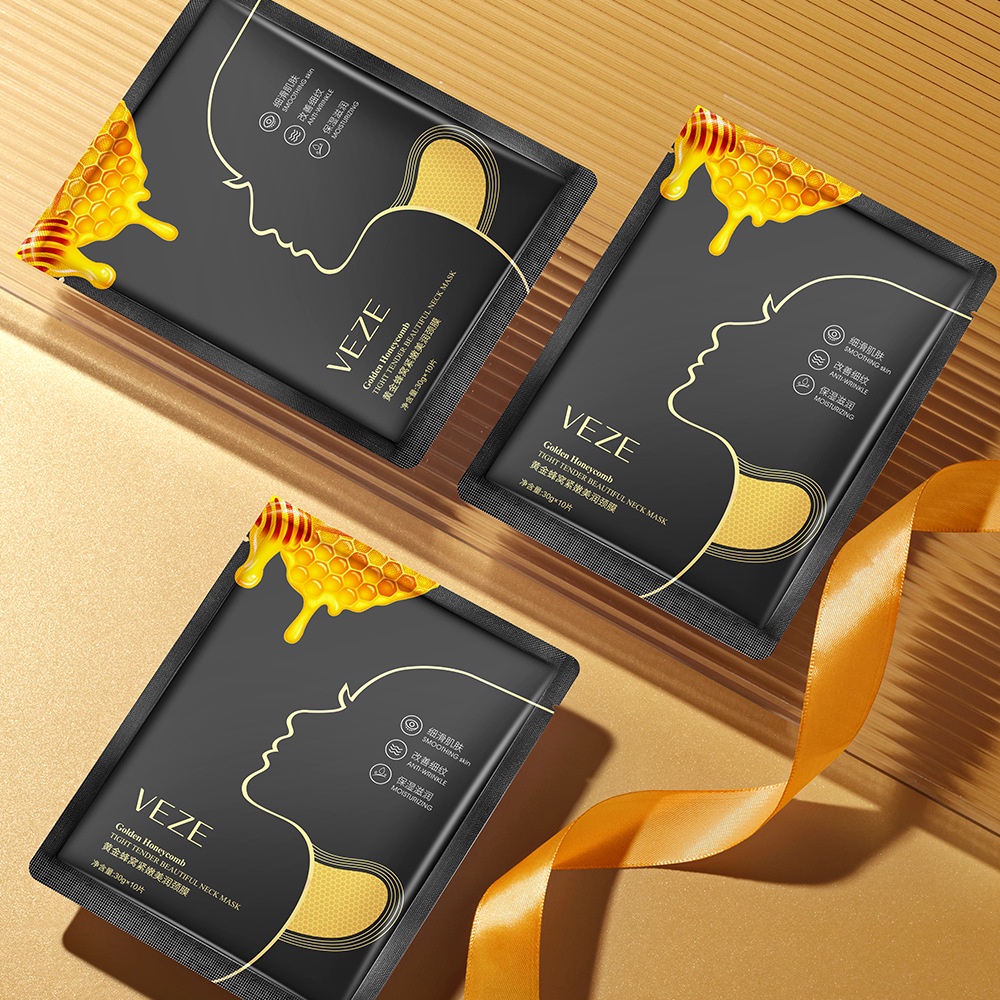 Fanzhen Golden Tightening Neck Mask Refreshing Moisturizing