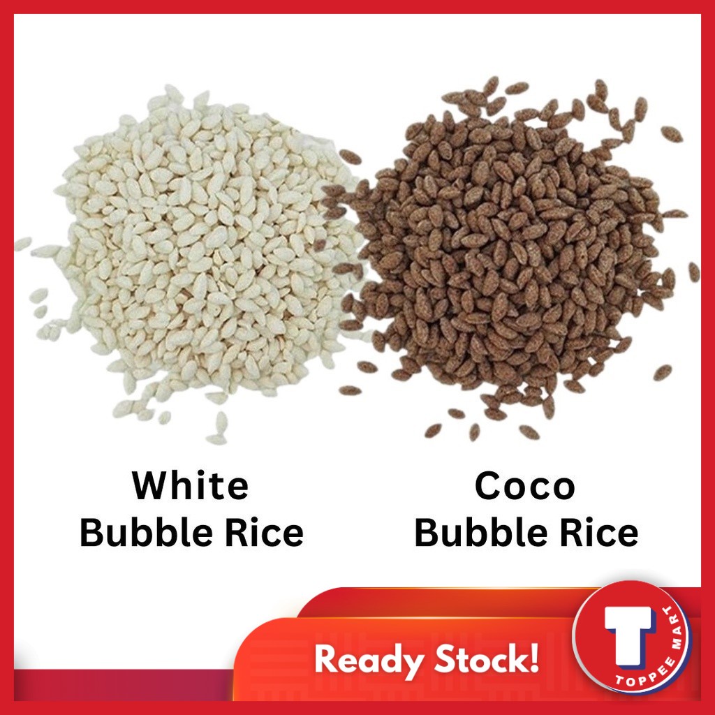 Cereal - Crispy Bubble Rice White / Bubble Rice Cocoa Chocolate 1kg ...