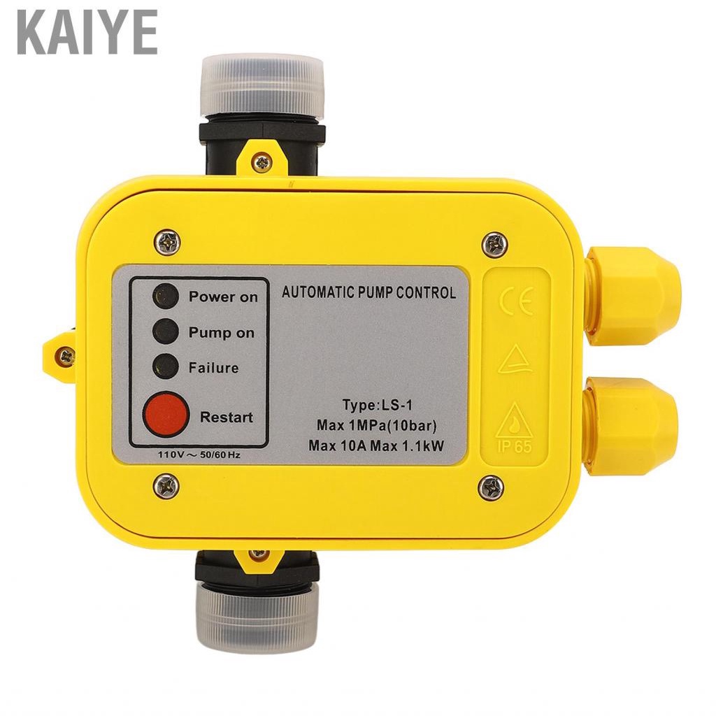 Kaiye Water Pump Pressure Switch 1.1KW IP65 Automatic Controller
