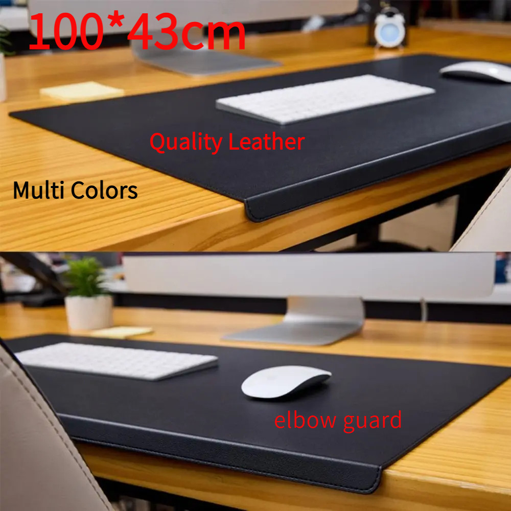 Durable 100x43cm Folding Wrist Elbow Guard Leather Desk Mat Creative ...