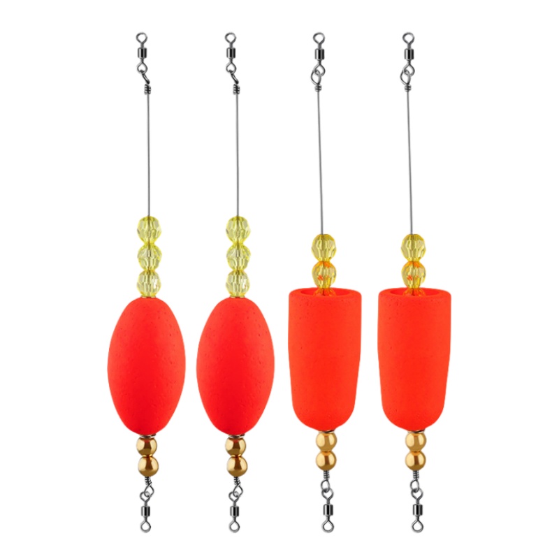 2Pcs Fishing Bobbers Popping Cork Float for Redfish Speckled Trout