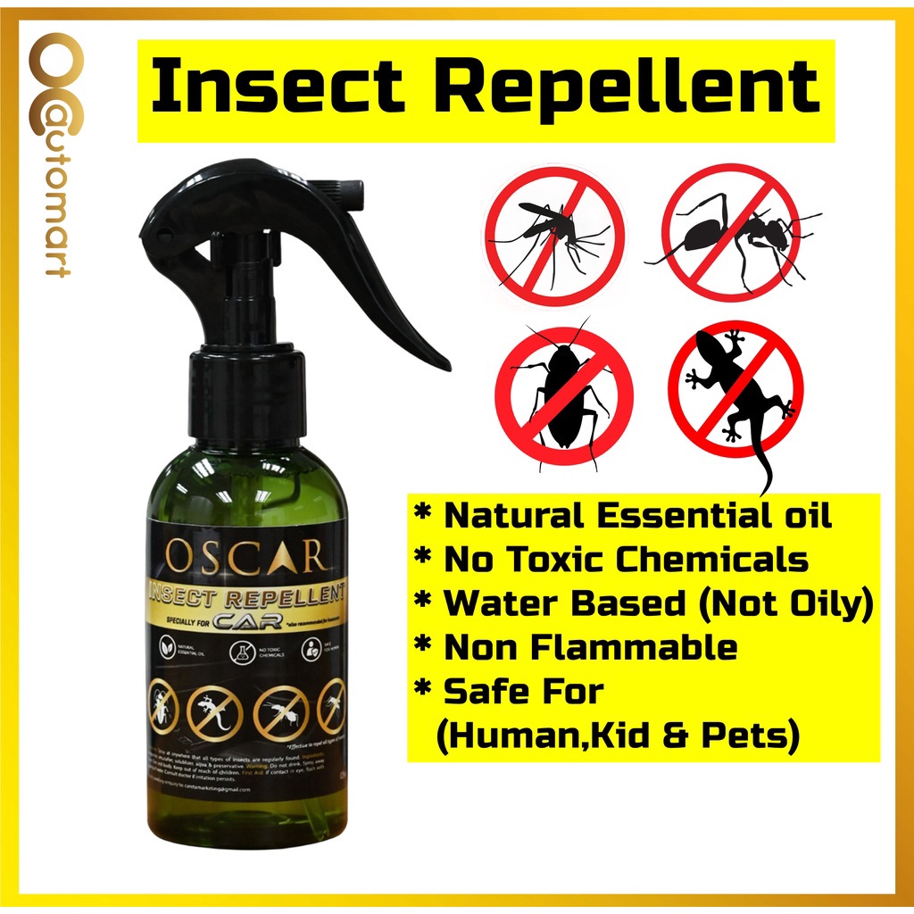 Oscar Insect Repellent 125ml Spray Serangga Lipas Semut Kamitetep