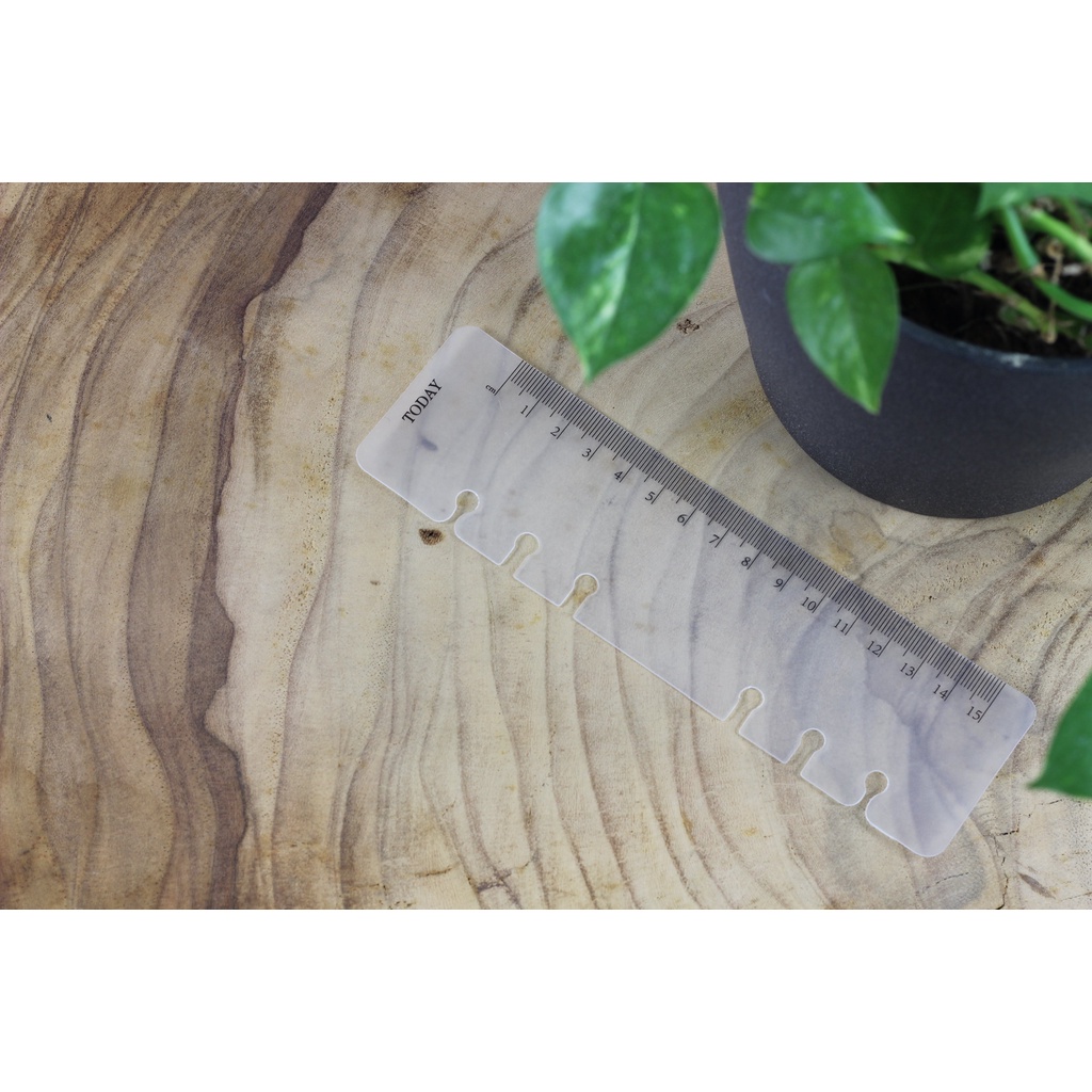 6 Holes A6 Ruler Insert Transparent | Shopee Malaysia