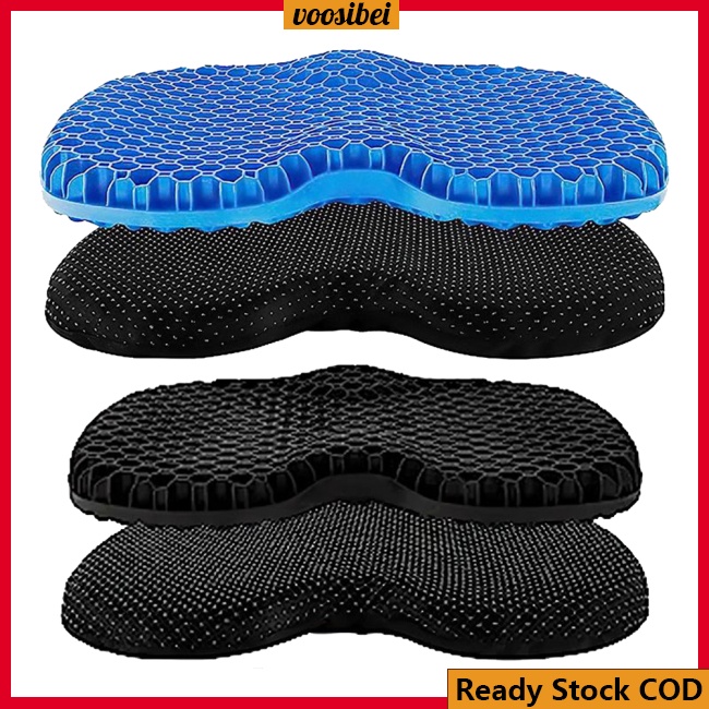 anti Slip Kayak Seat Cushion with Black Cover,Waterproof Gel Kayak Cushion