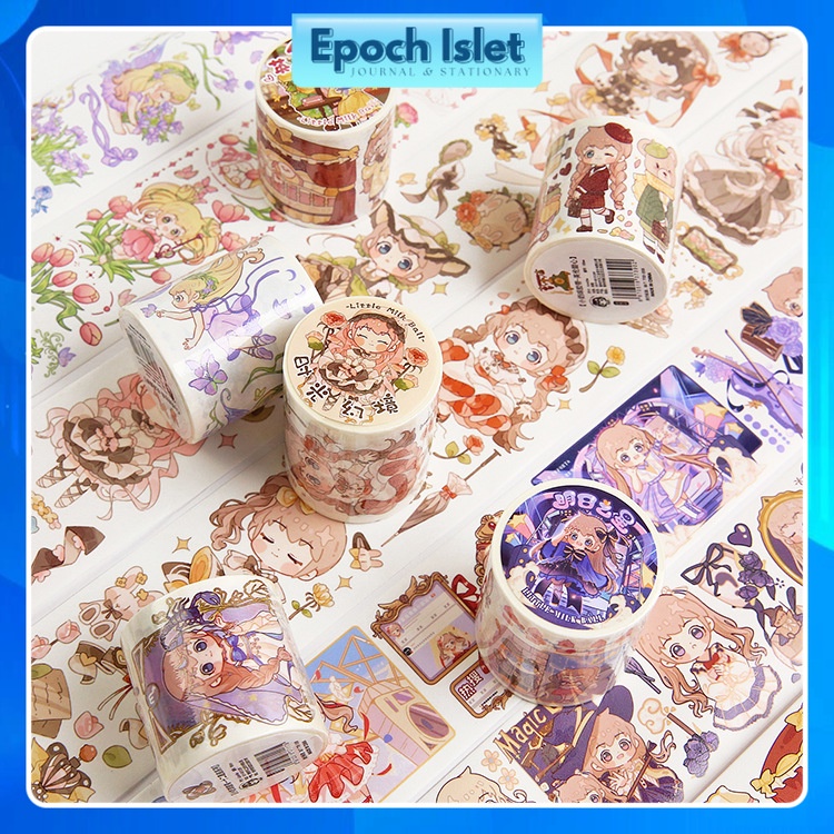 【Epoch Islet】Litter Milk Ball Journal Sticker Washi Tape Loop 小奶球系列 胶带 ...