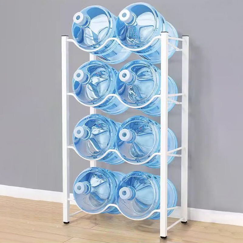 Double row bucket rack Large bucket mineral water storage rack ...