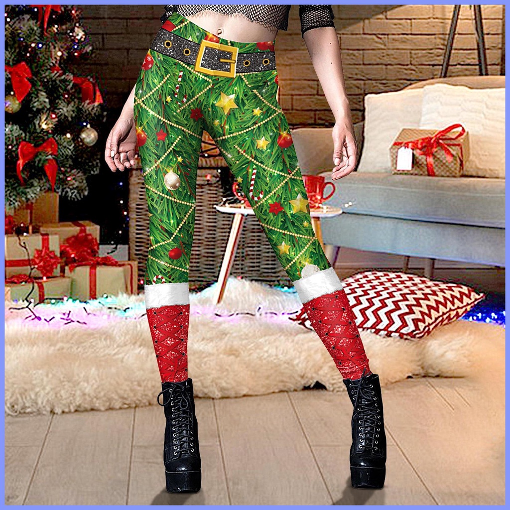 Fun christmas outlet leggings