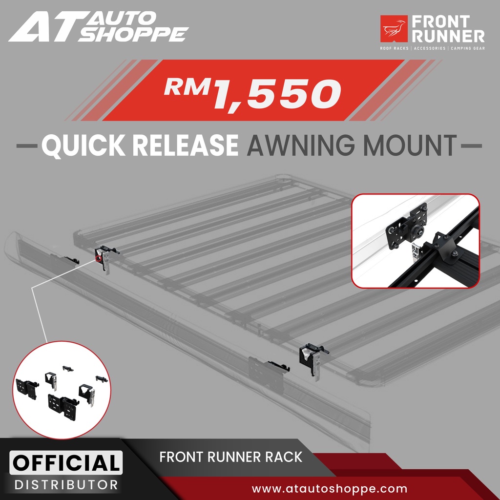 FRONT RUNNER QUICK RELEASE AWNING MOUNT KIT Shopee Malaysia