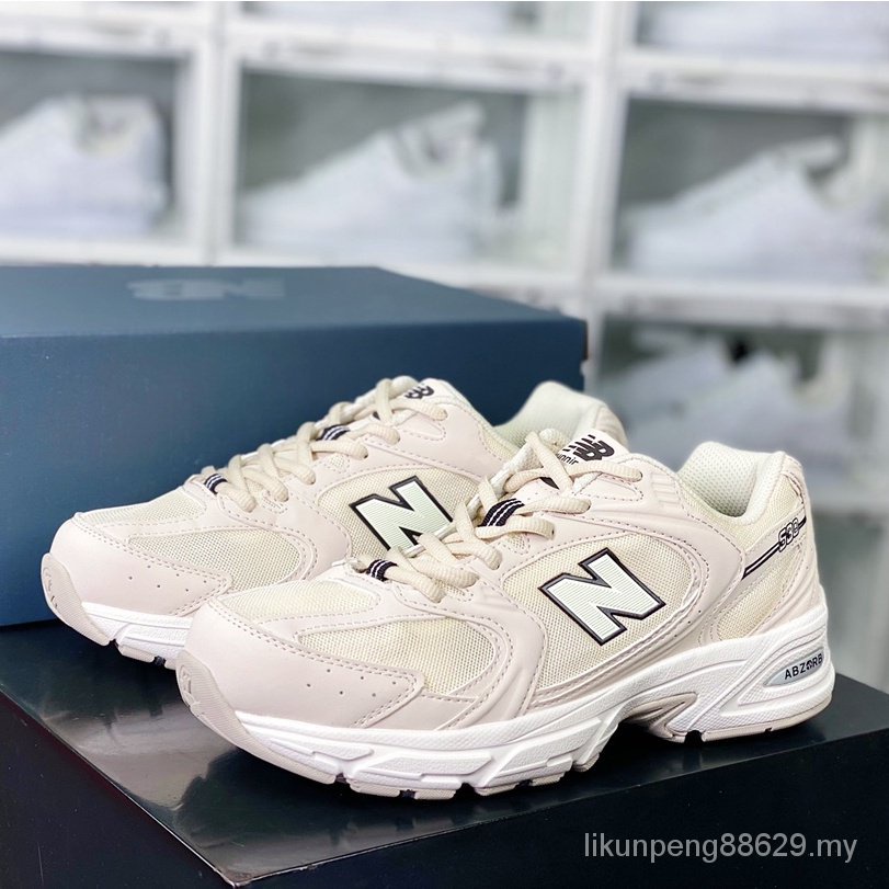 New Balance NB 530 Ivory Retro Casual Sport Running Shoes Unisex Sneakers  For Men Women MR530SH