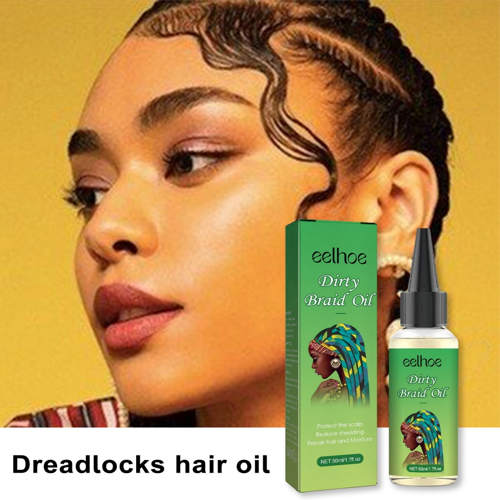 bluelans Hair Oil Dirty Braid Hair Oil Silky Smooth Hair Oil 50ml