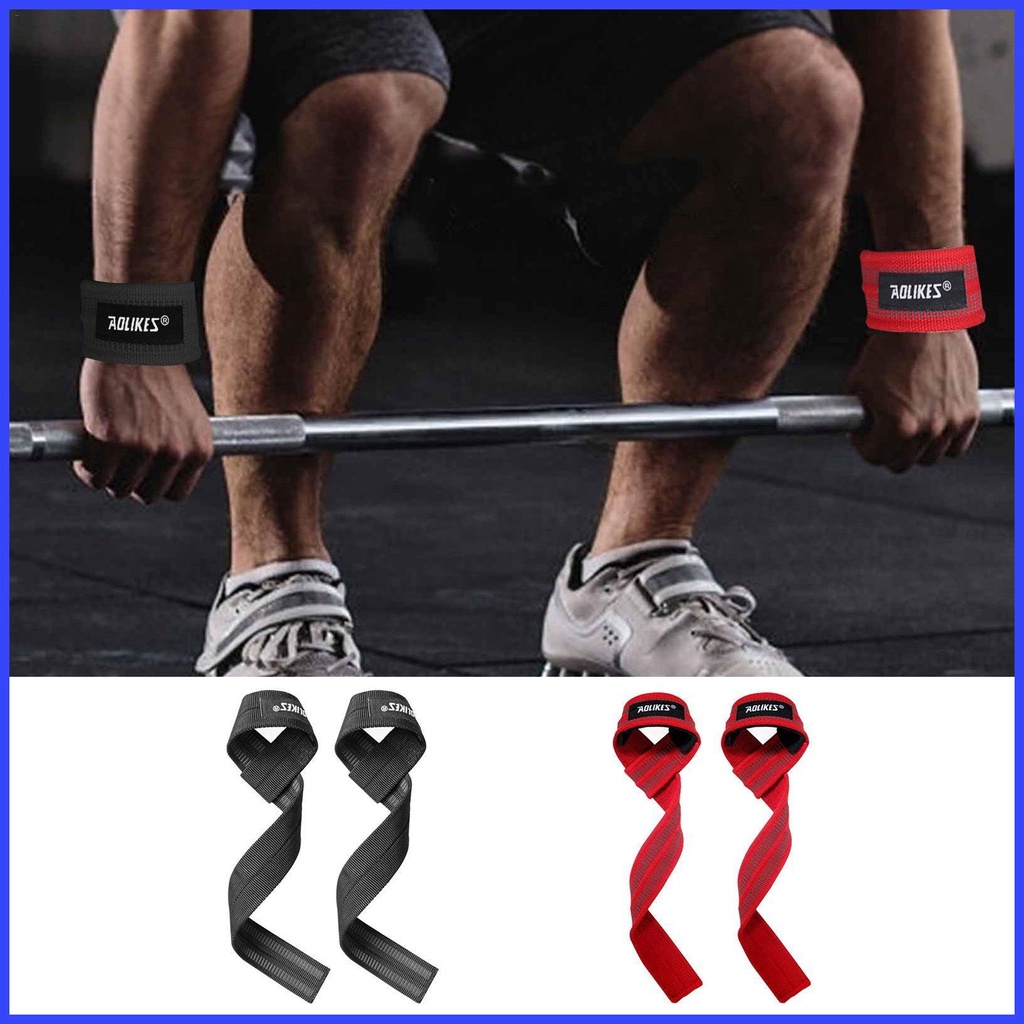 Weight Lifting Wrist Wraps Breathable Deadlift Wrist Straps with Buckle