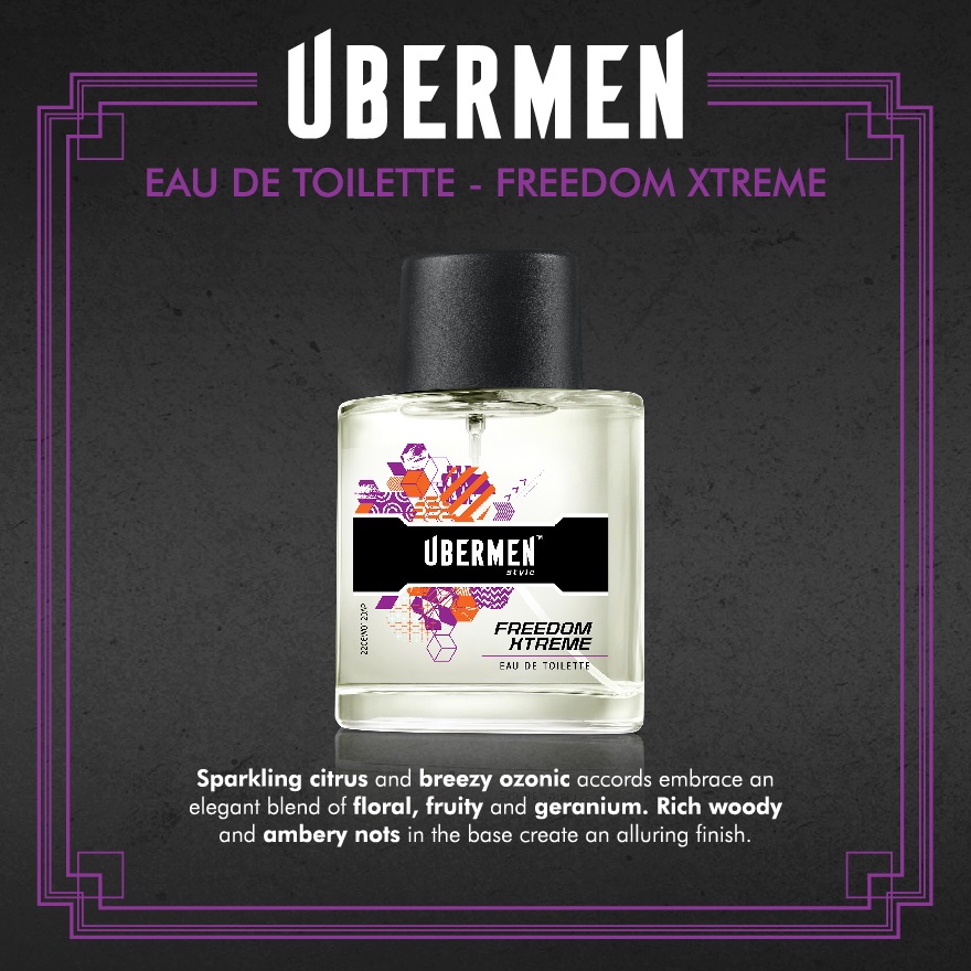 UBERMEN Eau De Toilette Style Freedom Extreme 100ml | Shopee Malaysia