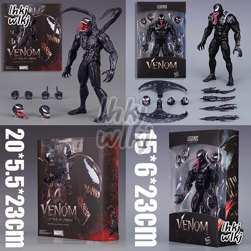 Marvel Action Figure Venom Movie Ver SHF Change Face Film Articulado ...