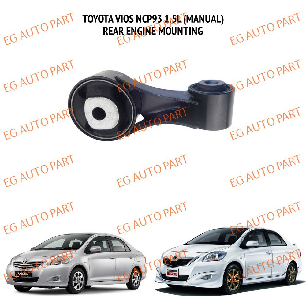(PREMIUM QUALITY) REAR ENGINE MOUTNIG TOYOTA VIOS NCP93 1.5 (MANUAL ...